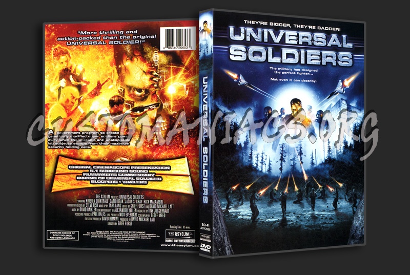Universal Soldiers dvd cover