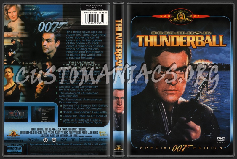 Thunderball dvd cover