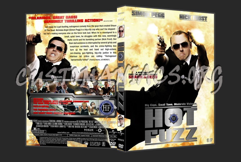 Hot Fuzz dvd cover