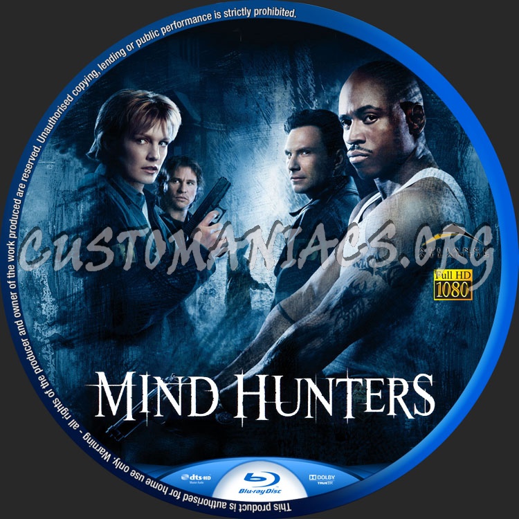 MindHunters blu-ray label