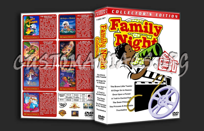 Family Night Collection dvd cover