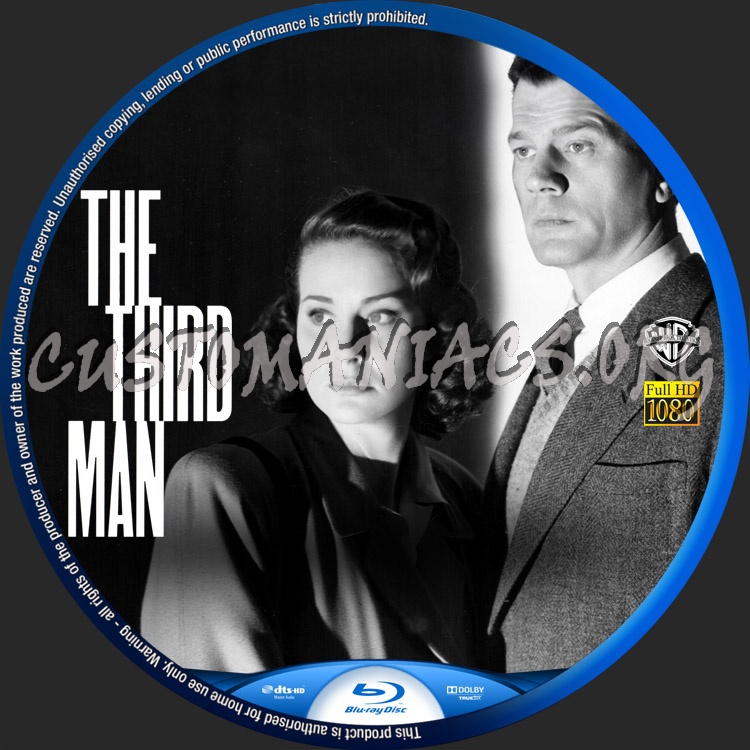 The Third Man blu-ray label