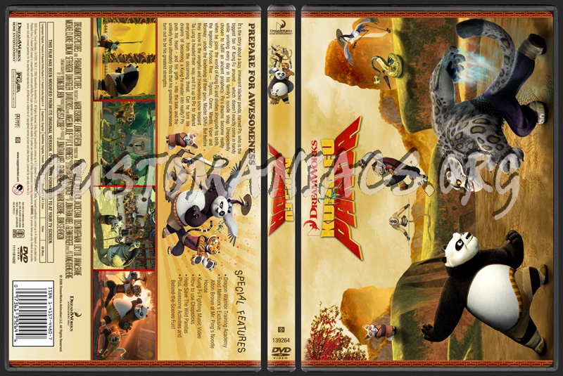 Kung Fu Panda dvd cover