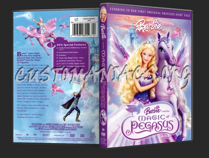 Barbie and the Magic of Pegasus dvd cover DVD Covers Labels by Customaniacs id 126983 free download highres dvd cover