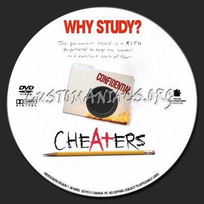 Cheats (2002) dvd label