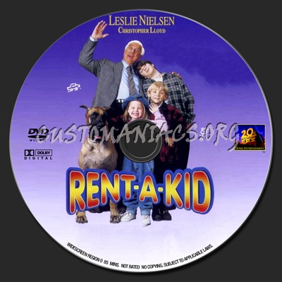 Rent-a-Kid (1995) dvd label