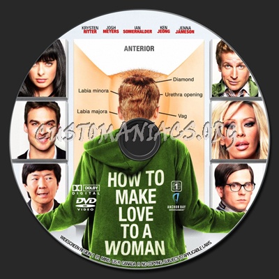 How To Make Love To A Woman dvd label