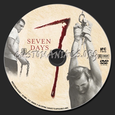7 Days dvd label
