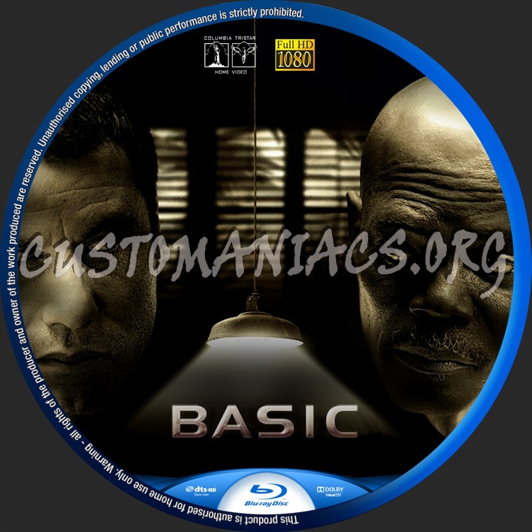 Basic blu-ray label