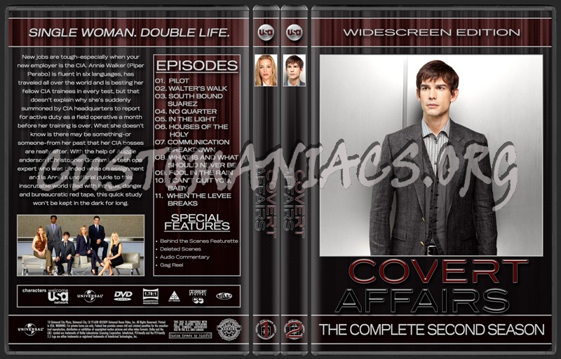 Covert Affairs dvd cover