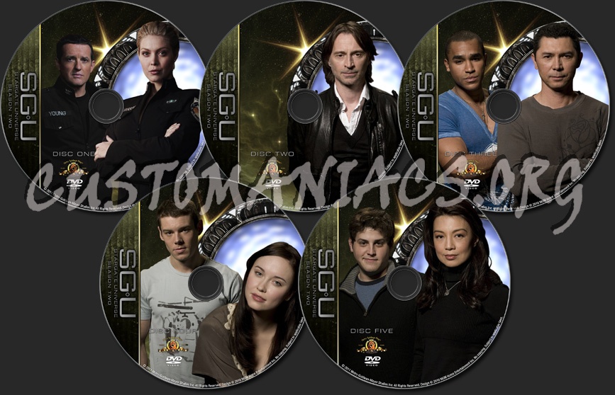 Stargate Universe - Season 2 - TV Collection dvd label