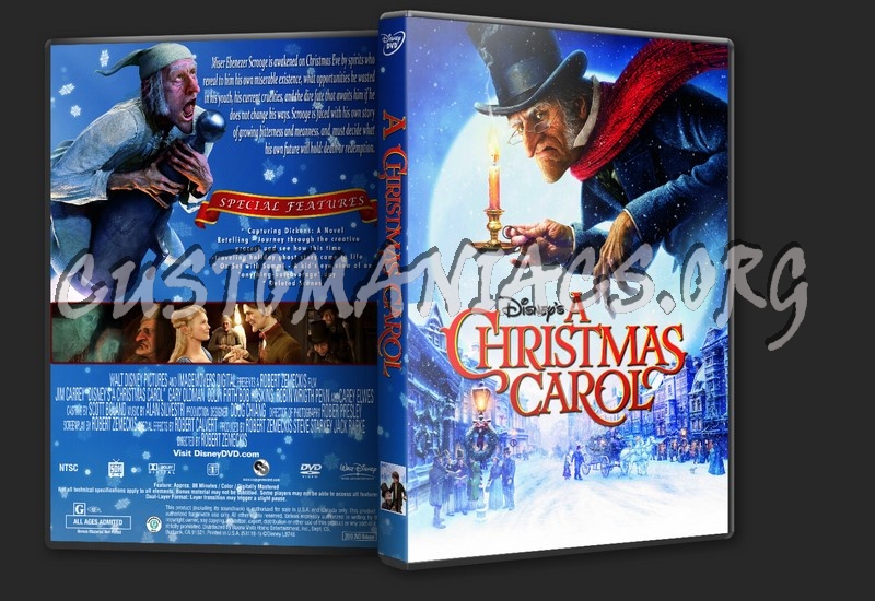 A Christmas Carol dvd cover