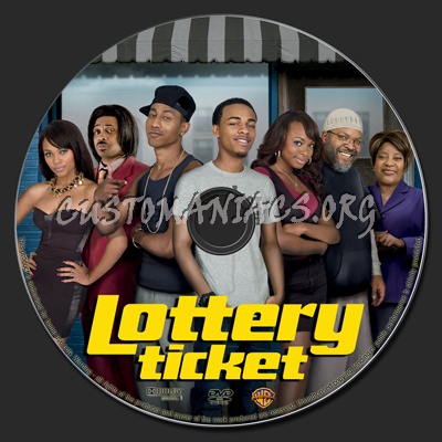 Lottery Ticket dvd label