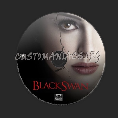 Black Swan dvd label