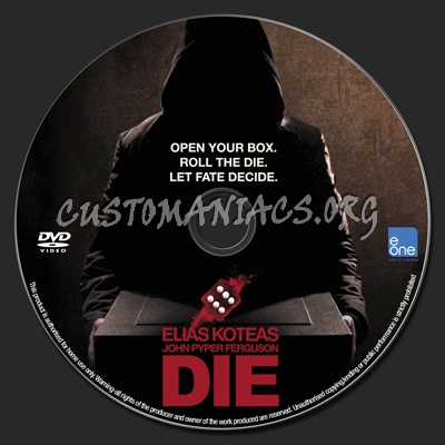 Die (2010) dvd label