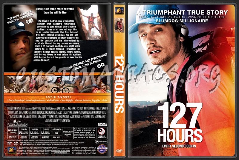 127 hours dvd cover