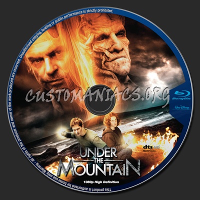 Under The Mountain blu-ray label