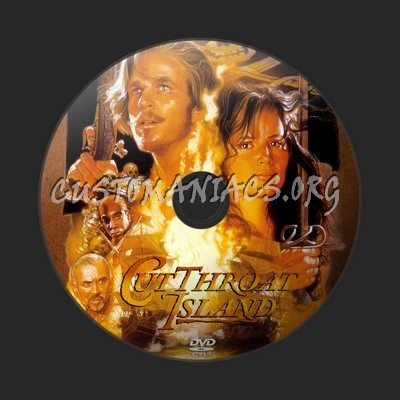 CutThroat Island dvd label