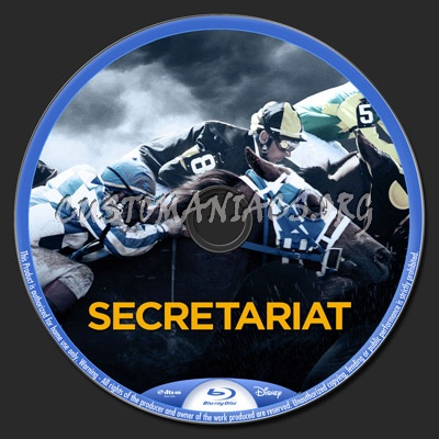 Secretariat blu-ray label