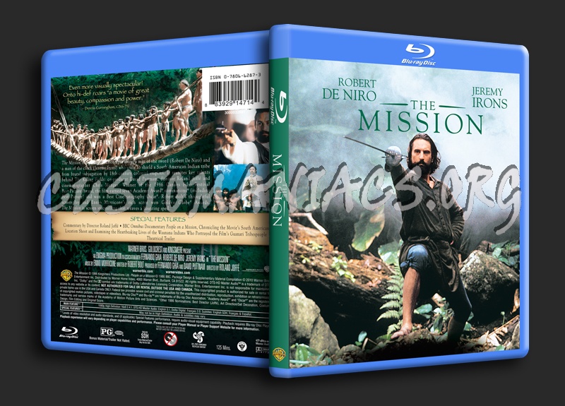 The Mission blu-ray cover