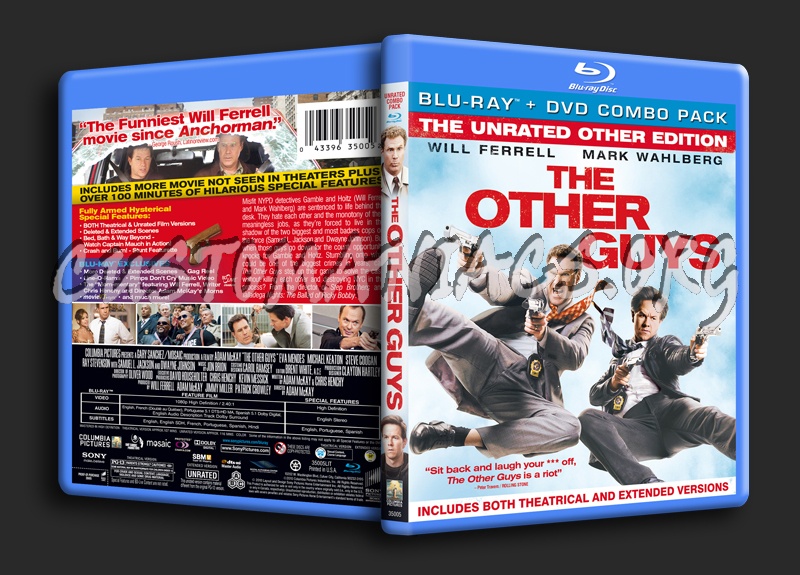 The Other Guys blu-ray cover