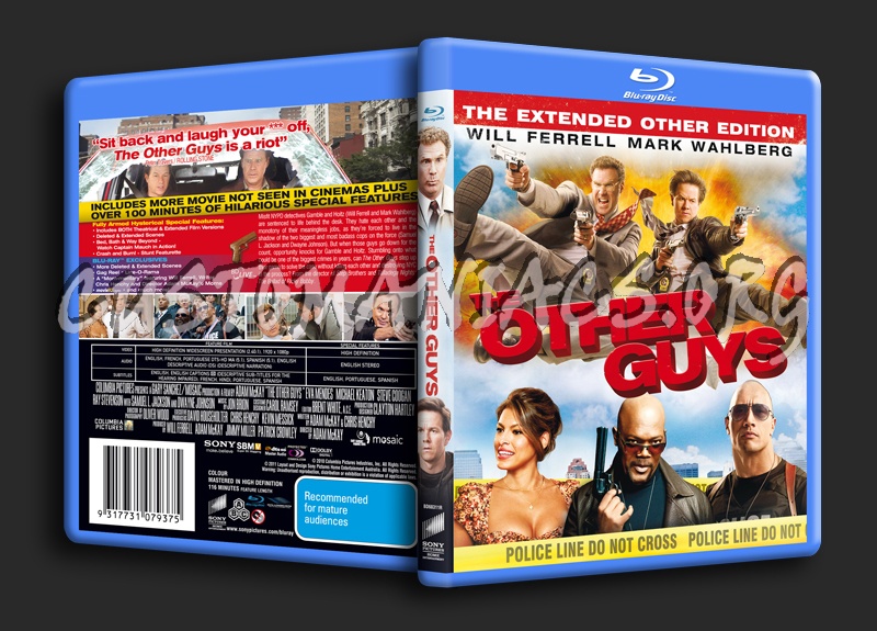 The Other Guys blu-ray cover