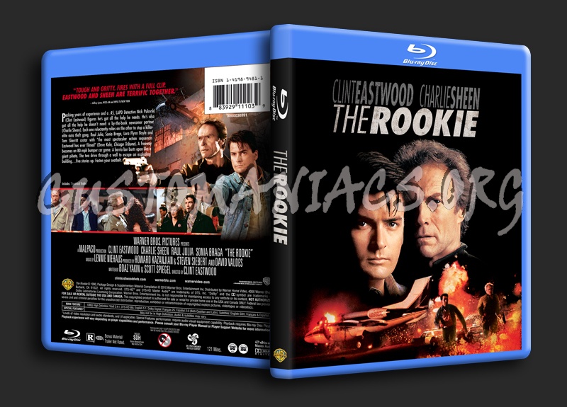 The Rookie blu-ray cover