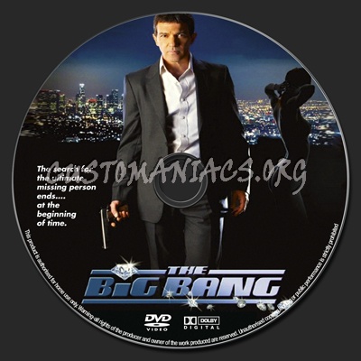 The Big Bang dvd label