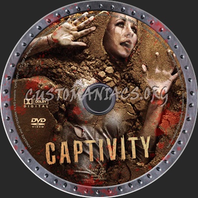Captivity dvd label
