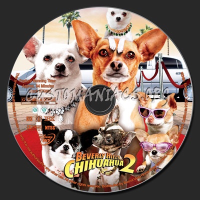 Beverly Hills Chihuahua 2 dvd label