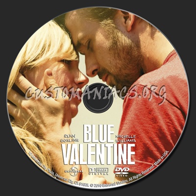 Blue Valentine dvd label