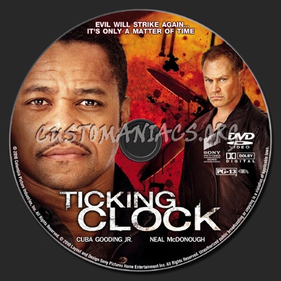 Ticking Clock dvd label