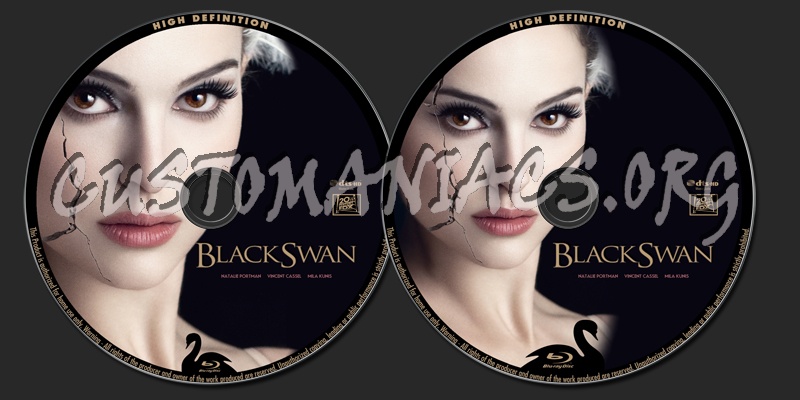 Black Swan blu-ray label