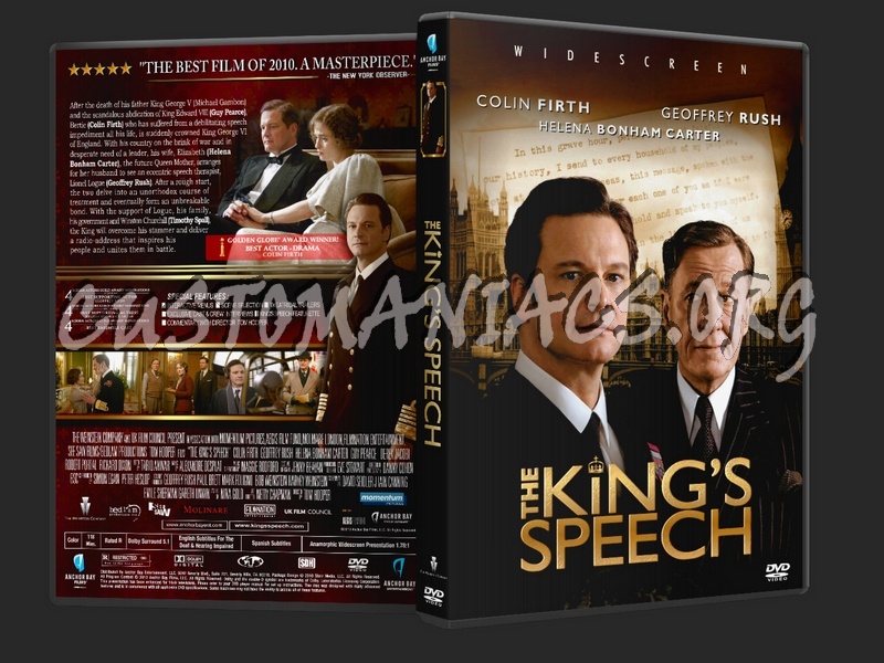 The King's Speech dvd cover