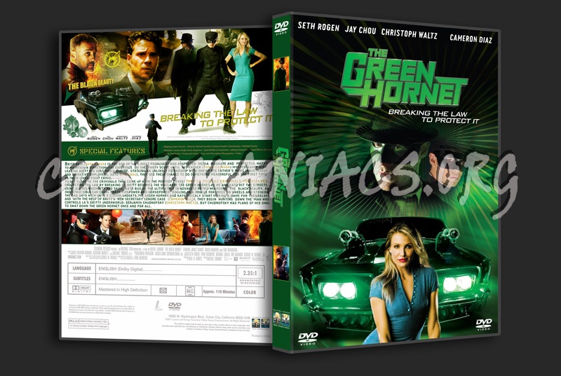 The Green Hornet dvd cover