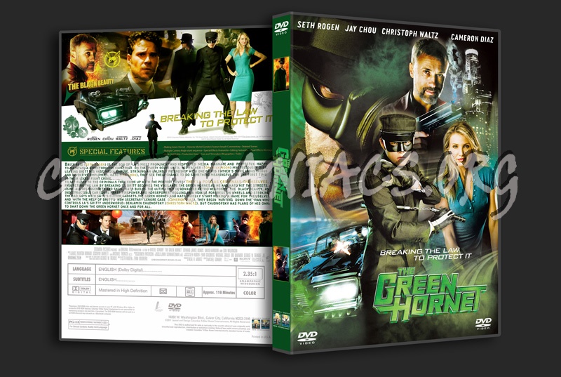 The Green Hornet dvd cover