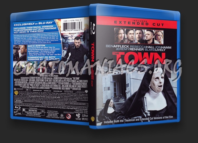The Town blu-ray cover