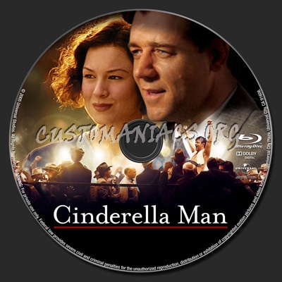 Cinderella Man blu-ray label
