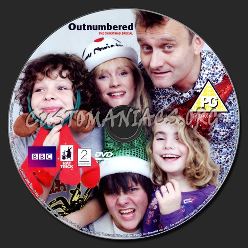 Outnumbered - The Christmas Special dvd label