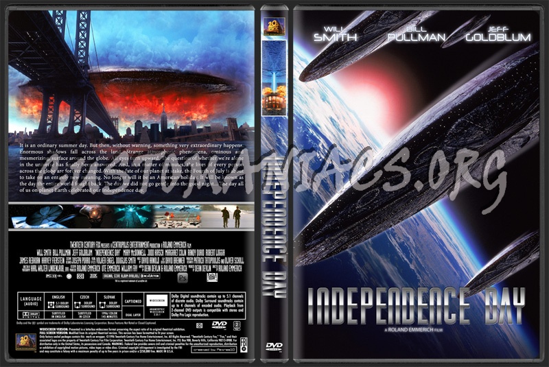 Independence Day dvd cover