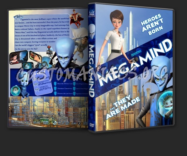 Megamind dvd cover