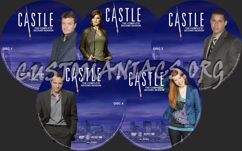 Castle - Season 2 dvd label