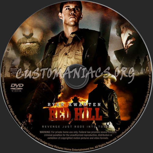 Red Hill dvd label