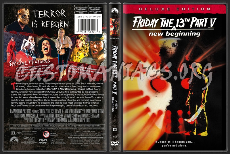 Friday The 13th (Deluxe Edition) Franchise Collection dvd cover