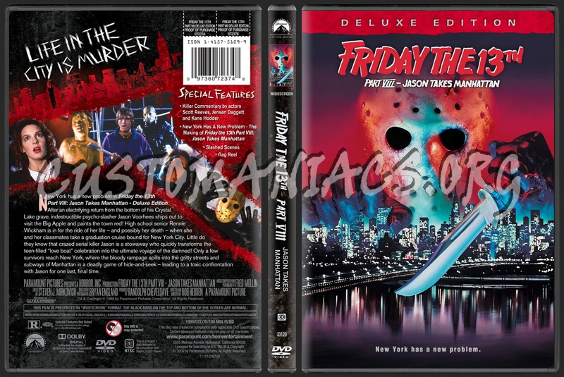 Friday The 13th (Deluxe Edition) Franchise Collection dvd cover