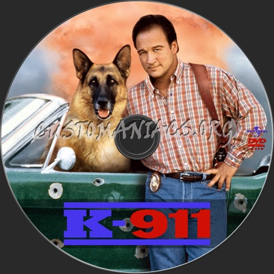 K-911 dvd label