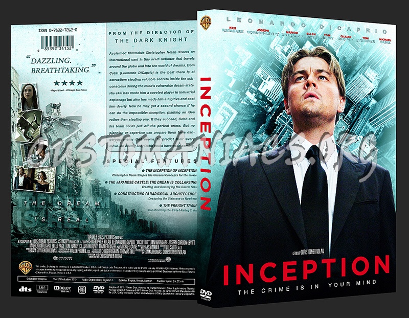 Inception dvd cover