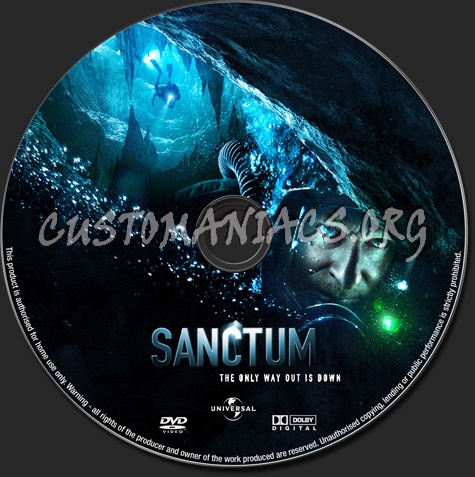 Sanctum dvd label