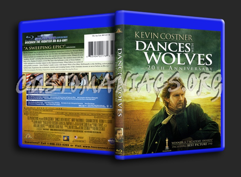 Dances with Wolves blu-ray cover