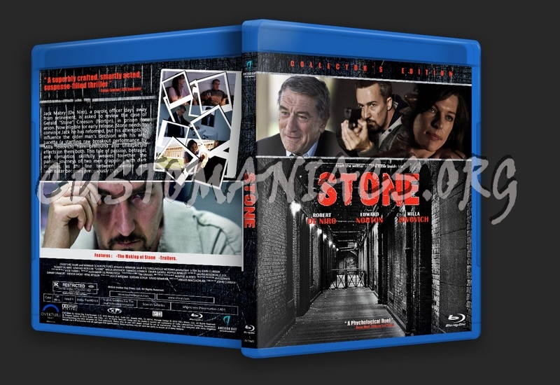 Stone blu-ray cover
